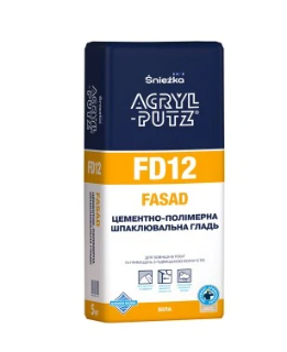 Шпаклівка SNIEZKA ACRYL-PUTZ FD12 ФАСАД 20кг